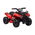 Ride On Car Electric ATV Bike Vehicle for Toddlers Kids Rechargeable Red