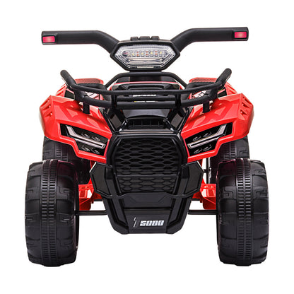 Ride On Car Electric ATV Bike Vehicle for Toddlers Kids Rechargeable Red