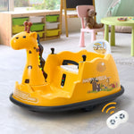 Kids Ride on Car Bumper Remote Control Light Giraffe