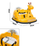 Kids Ride on Car Bumper Remote Control Light Giraffe