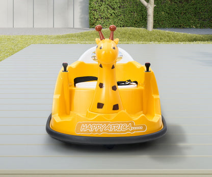 Kids Ride on Car Bumper Remote Control Light Giraffe