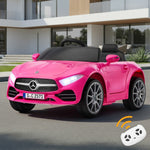 Mercedes-Benz Kids Ride On Car 12V Electric Toy w/ Remote Pink