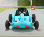 Ride on Car Electric Kart with Light Bluetooth Blue