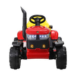 XL Ride On Tractor 12V Kids Electric Vehicle Toy Cars W/ Trailer Remote