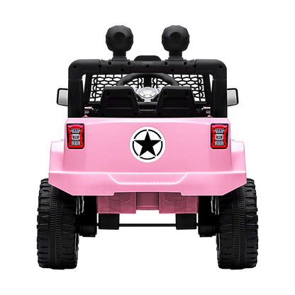 Kids Ride On Car 12V Electric Jeep Remote Vehicle Toy Cars Gift LED light