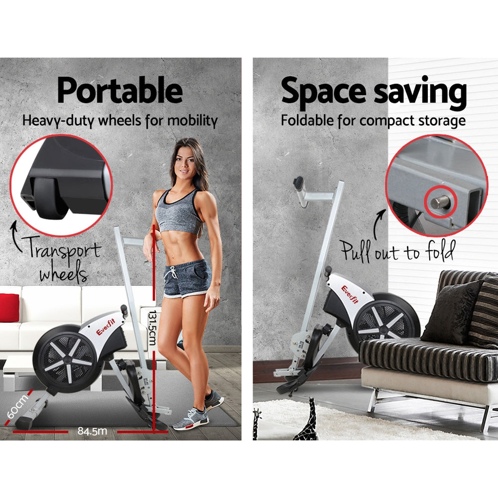 8 Level Rowing Exercise Machine