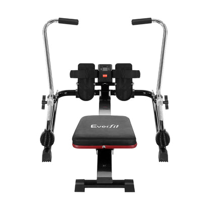 Rowing Machine Rower Hydraulic Resistance Fitness Gym Home Cardio