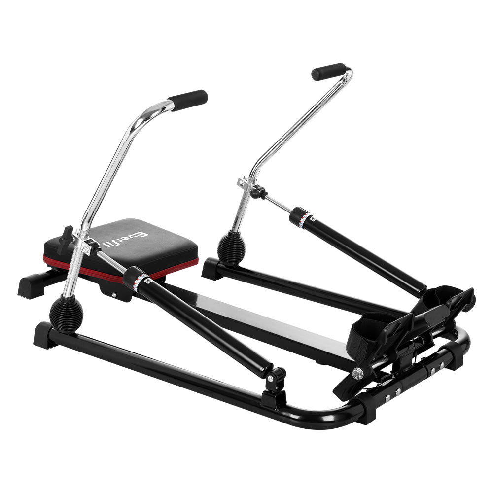 Rowing Machine Rower Hydraulic Resistance Fitness Gym Home Cardio