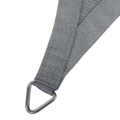 Shade Sail 5X6M Rectangle 280Gsm 98% Grey Shade Cloth