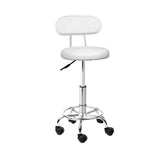Salon Stool Swivel Barber Chair Backrest Hairdressing Hydraulic Height