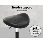 2X Salon Stool Saddle Swivel Chair