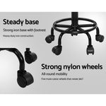 2X Salon Stool Saddle Swivel Chair
