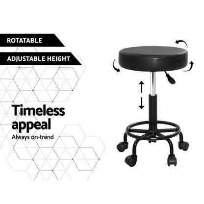 Salon Stool Round Swivel Chair