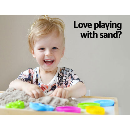 Kids Wooden Boat Sandpit With Bench