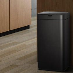 45L Motion Sensor Bin Rubbish Automatic Black