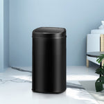 58L Motion Sensor Bin Rubbish Automatic Black