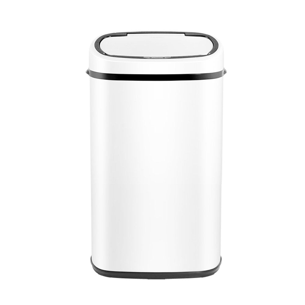 58L Motion Sensor Bin Rubbish Automatic White