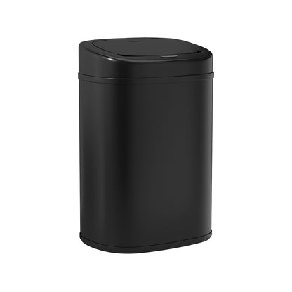 White/Black 82L Motion Sensor Bin Rubbish Waste