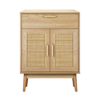 Sideboard Cabinet Buffet Rattan Furniture Cupboard Hallway Table Wood
