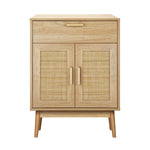 Sideboard Cabinet Buffet Rattan Furniture Cupboard Hallway Table Wood