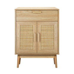 Sideboard Cabinet Buffet Rattan Furniture Cupboard Hallway Table Wood