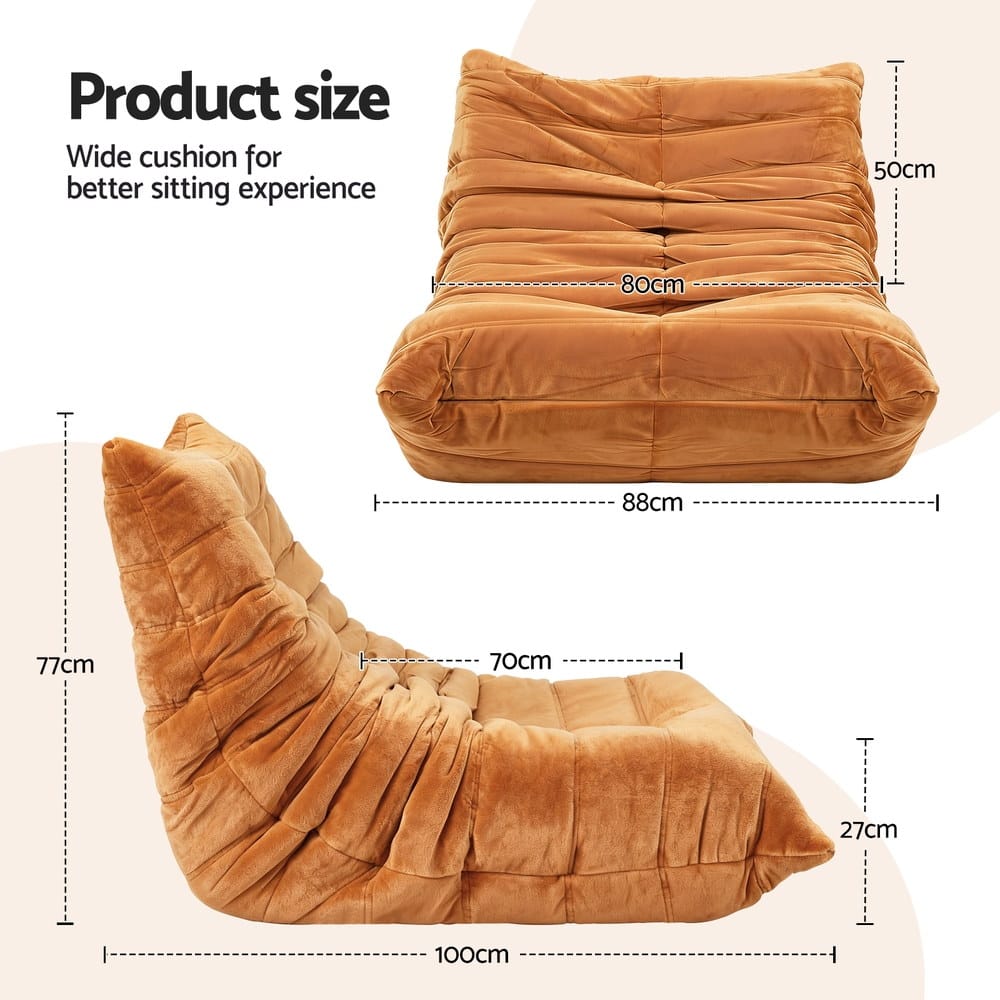 Lazy Sofa Velvet Recliner king