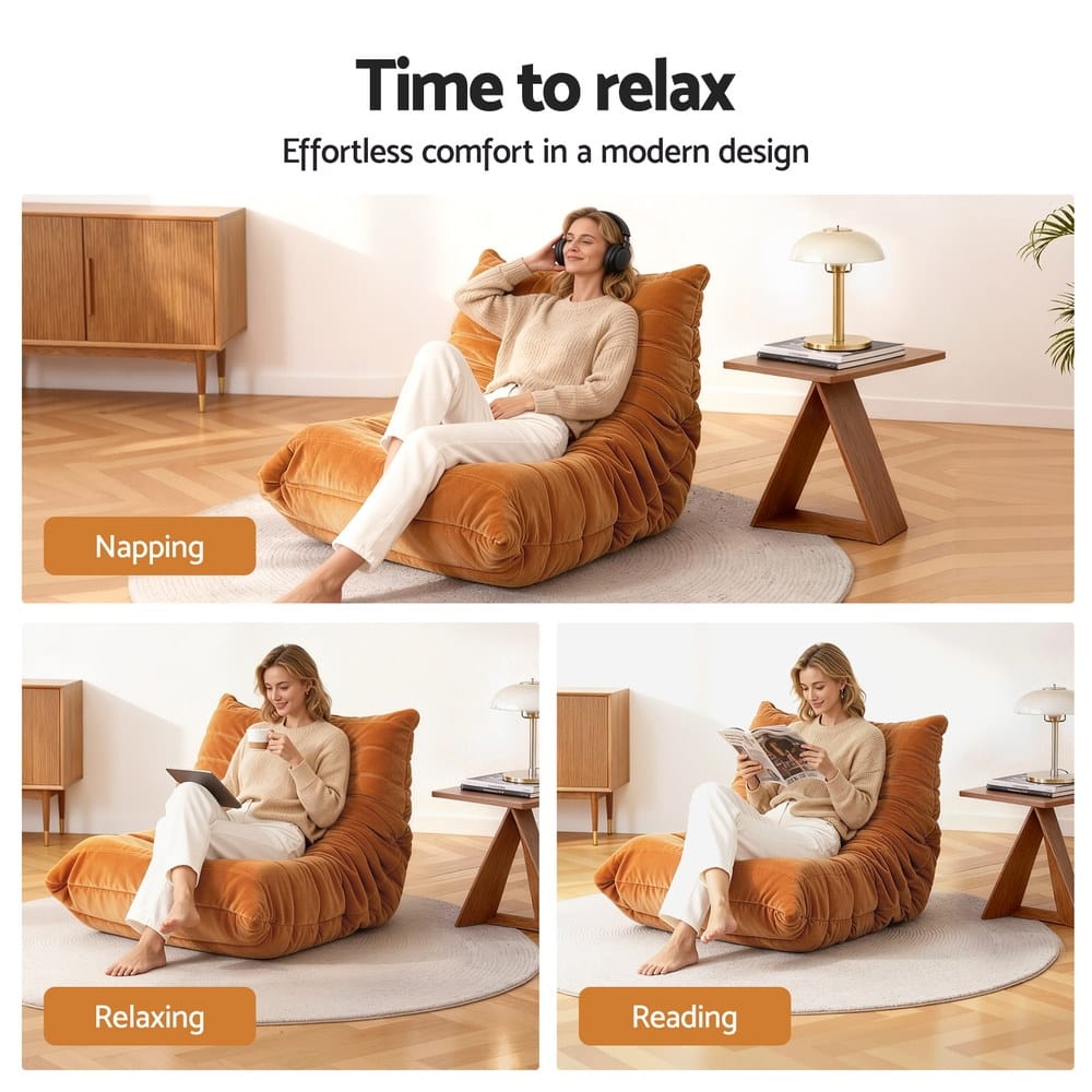 Lazy Sofa Velvet Recliner king