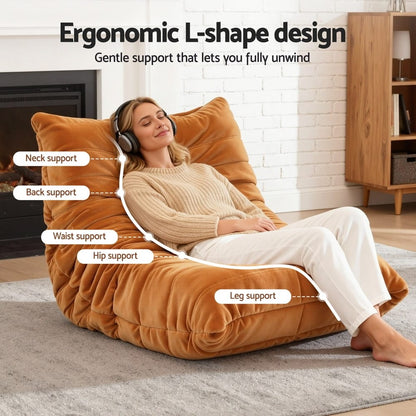 Lazy Sofa Velvet Recliner king