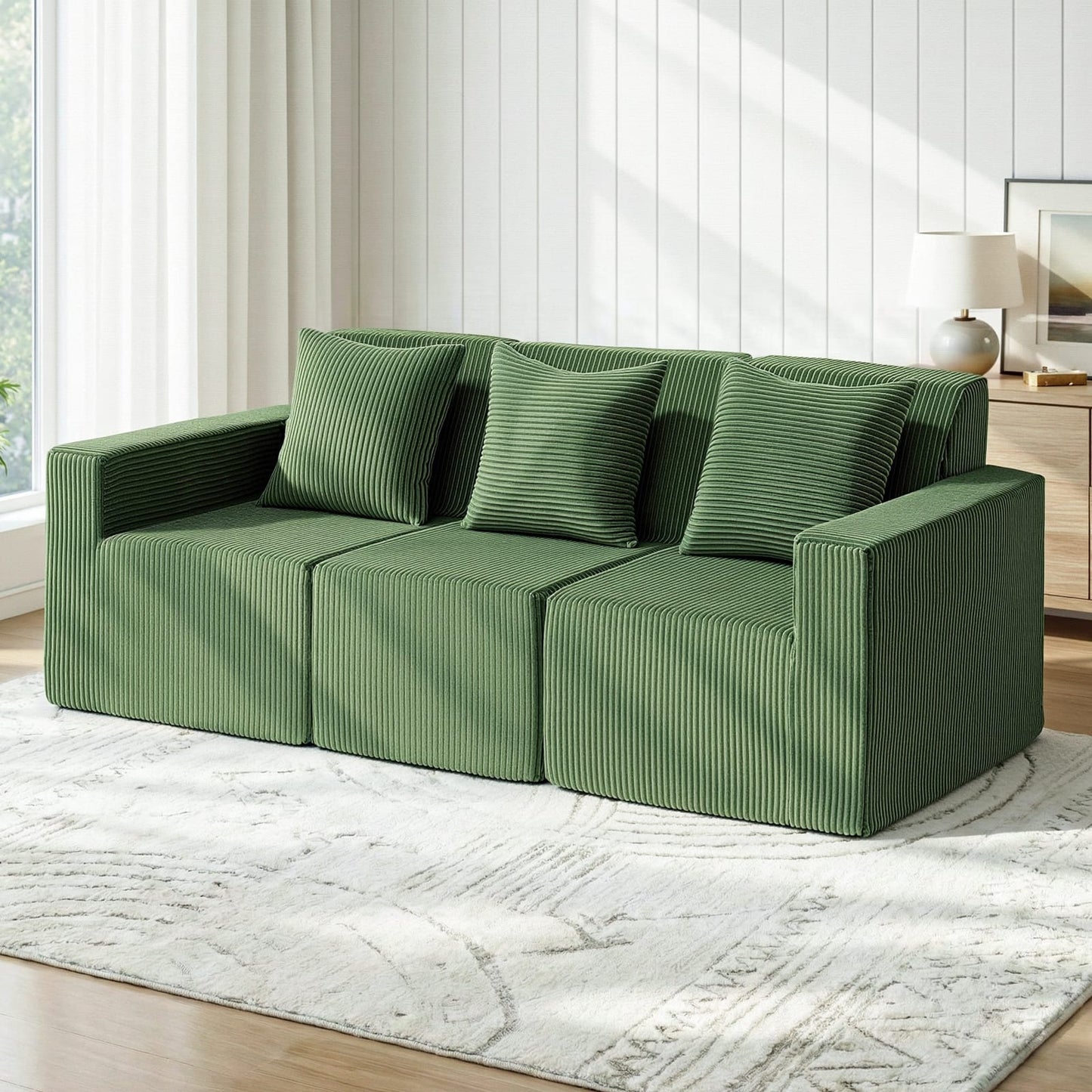 Modular Sofa Bed Green king
