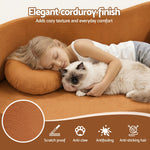 Folding Sofa Bed Futon Convertible Couch | HomeAndLiving