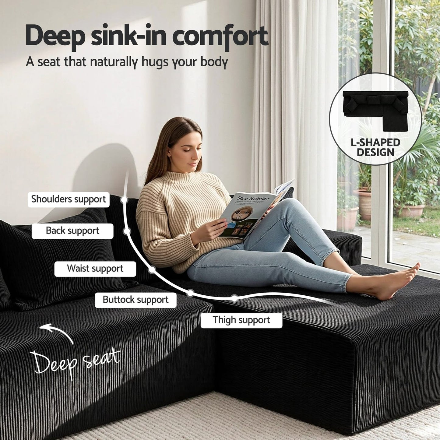 Modular Sofa Bed King Size