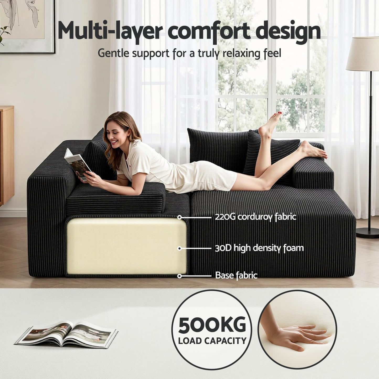 Modular Sofa Bed King Size