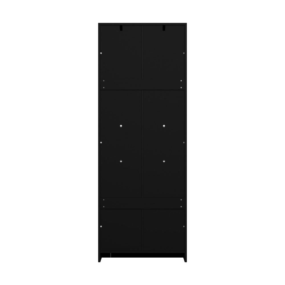 LED Display Cabinet Sideboard 170cm Black | HomeAndLiving