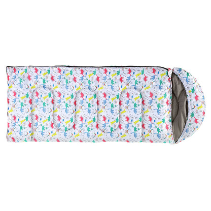 Kids Sleeping Bag 180cm Thermal for Camping & Hiking White