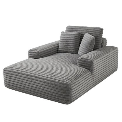 Sofa Bed Recliner Chair Pocket Spring Faux Fur | HomeAndLiving