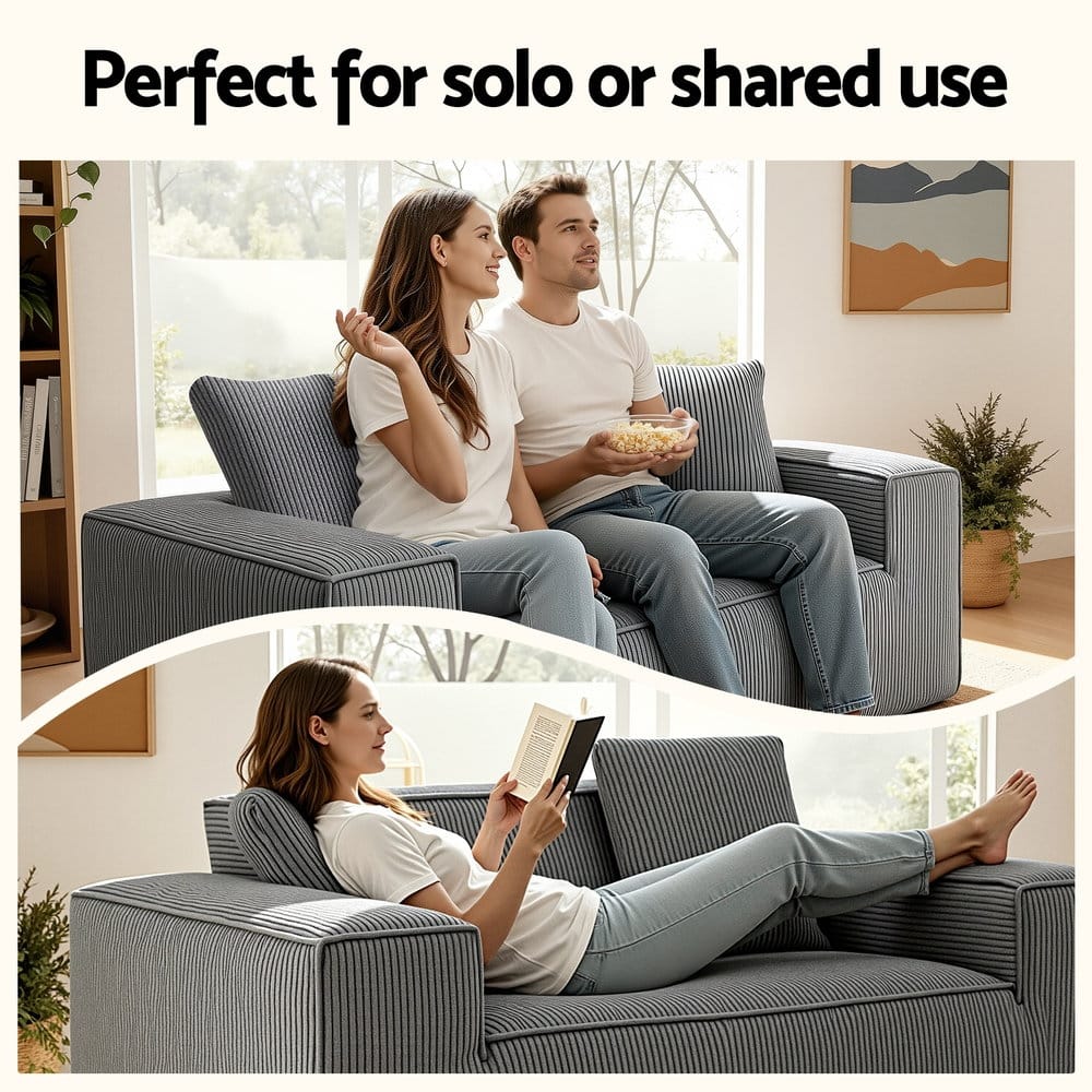 Grey sofa king, view 8