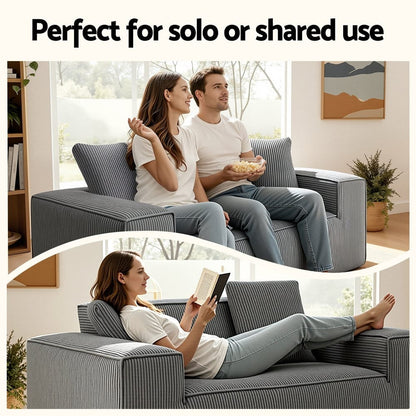 Grey sofa king, view 8