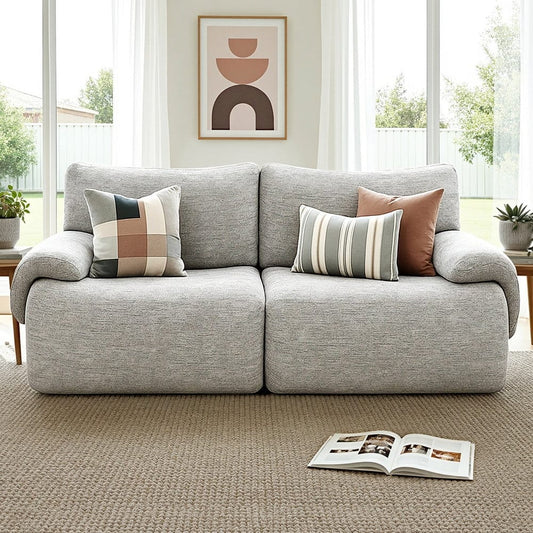 Grey 2 Seater Sofa Bed king