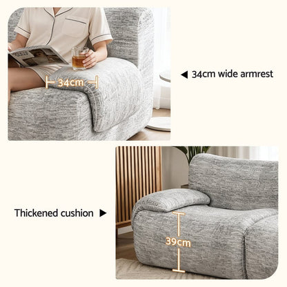 Grey 2 Seater Sofa Bed king