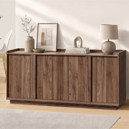 Sideboard 160cm Walnut 160x39x73cm