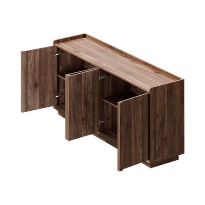 Sideboard 160cm Walnut 160x39x73cm