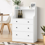 Sideboard Buffet Cupboard Hallway White