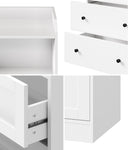 Sideboard Buffet Cupboard Hallway White