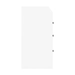 Buffet Sideboard Hamptons Style 6 Drawers White