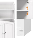 Sideboard Buffet Cupboard Hallway White