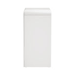 Buffet Sideboard Storage Cabinet White 2 Doors Cupboard for Dining Room