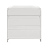 Buffet Sideboard Storage Cabinet White 2 Doors Cupboard for Dining Room