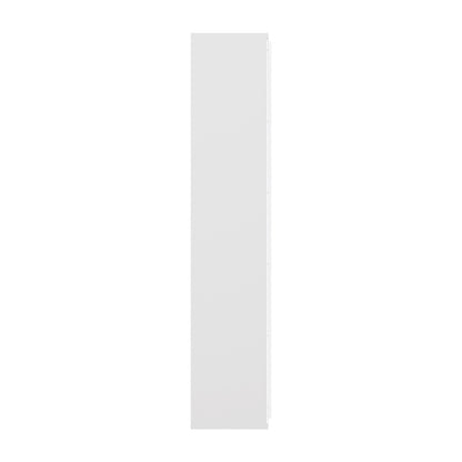 LED Display Cabinet Wall Mounted White 2PCS | HomeAndLiving