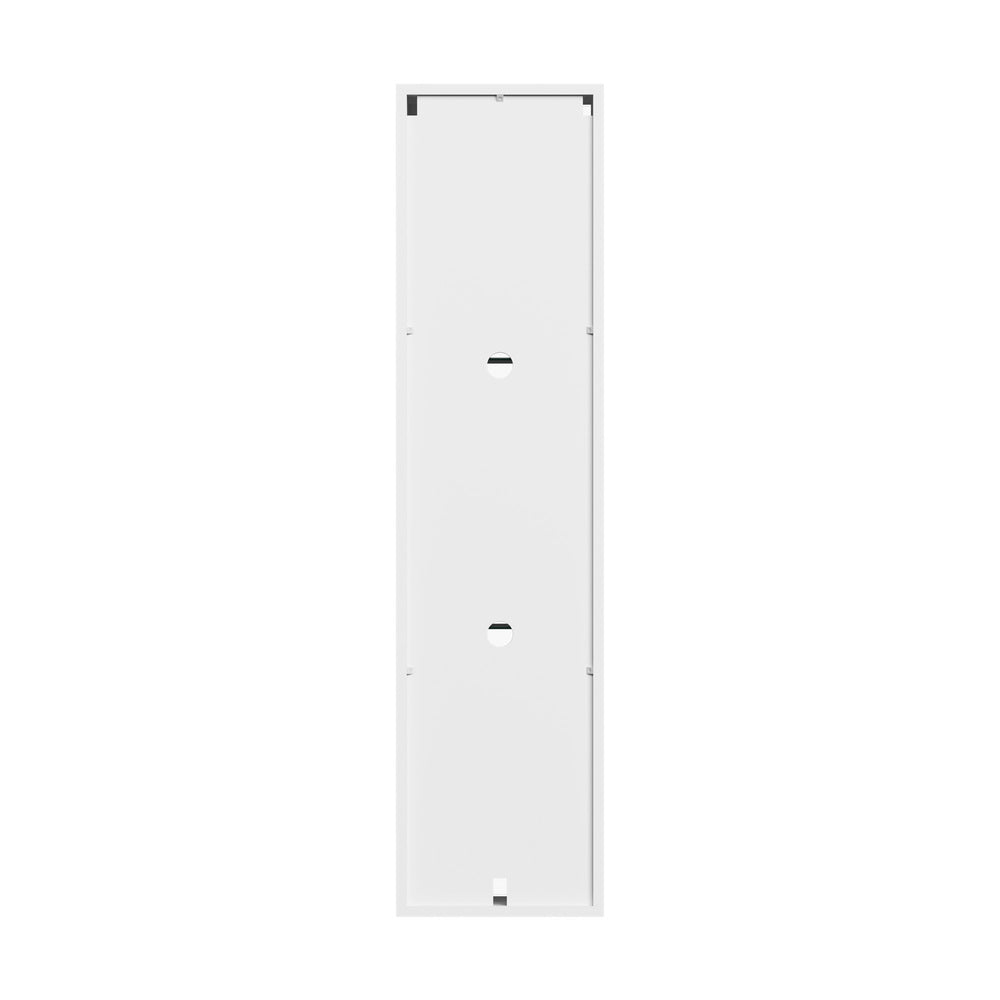 LED Display Cabinet Wall Mounted White 2PCS | HomeAndLiving
