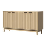 Buffet Sideboard Storage Cabinet 4 Doors Cupboard